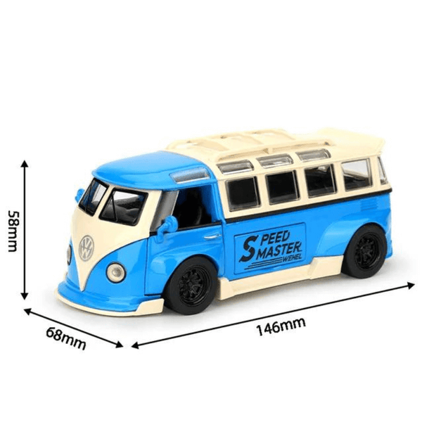 1/32 Scale Volkswagen Samba T1 Die-cast Car