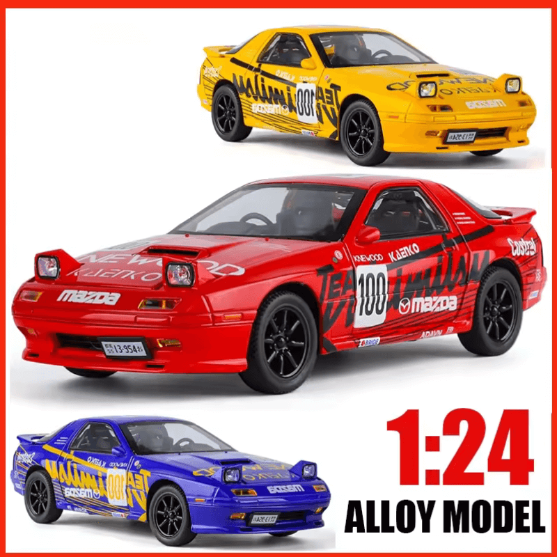 1/24 Scale Mazda RX-7 FC Die-cast Model Car