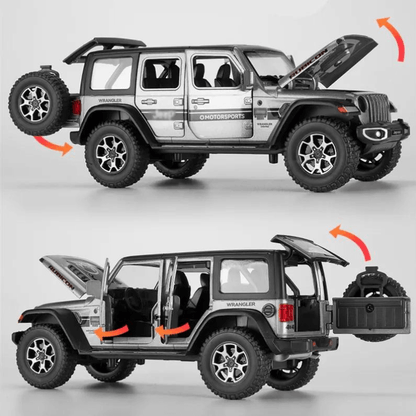 1/22 Scale Jeep Wrangler Die-cast Model Car