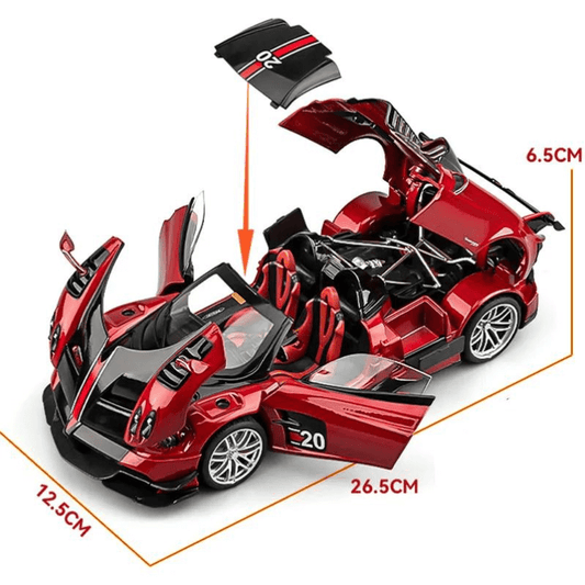 1/18 Scale Pagani Huayra BC Alloy Diecast Model Car