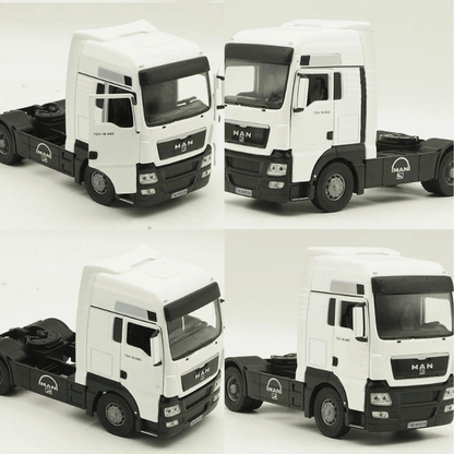 1:43 Scale MAN TGX Trailer Truck Die-cast Model Car