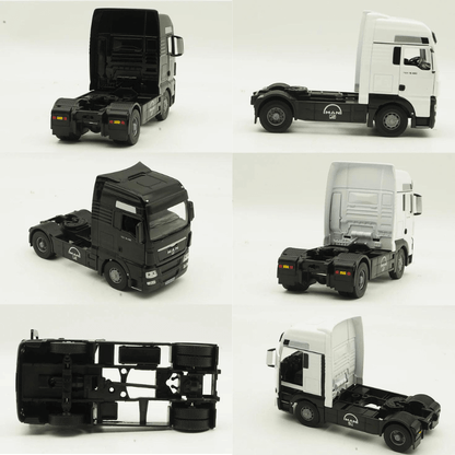 1:43 Scale MAN TGX Trailer Truck Die-cast Model Car