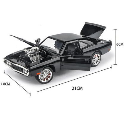 1/24 Scale Dodge Charger Alloy Muscle Car Model