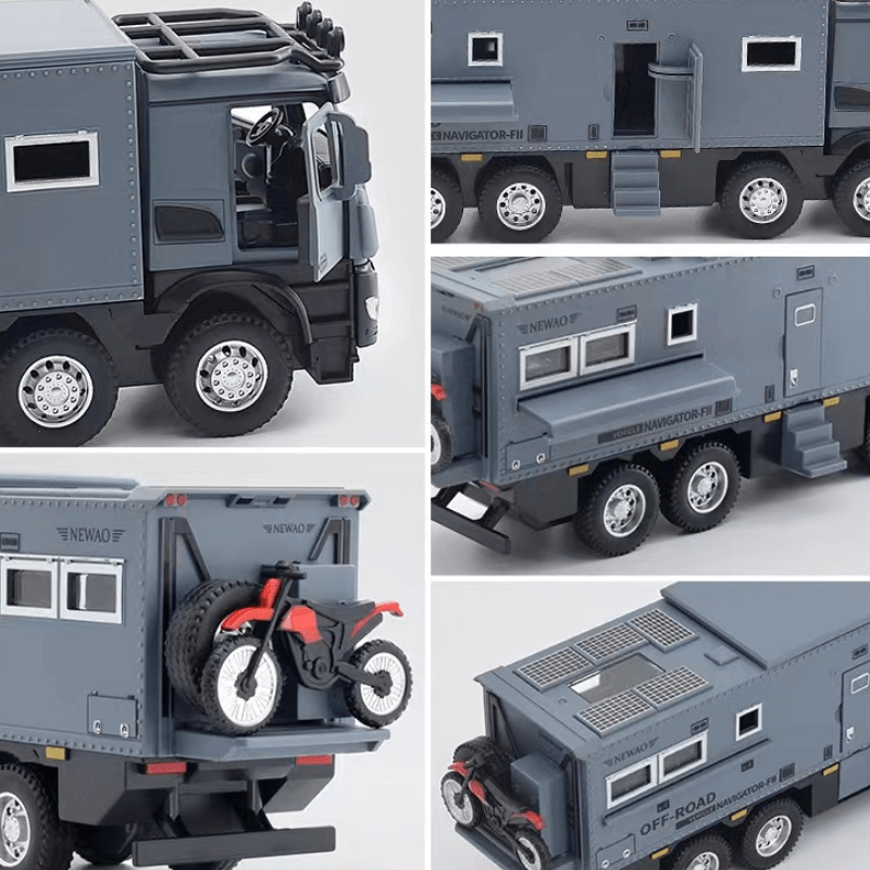 1/24 Scale Mercedes Nomadism Rv Die-Cast Model Car