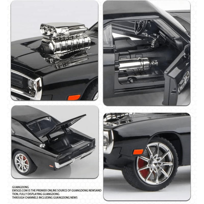 1/24 Scale Dodge Charger Alloy Muscle Car Model