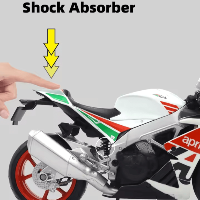 1/12 Scale Aprilia RSV4 RR1000 Die-cast Model