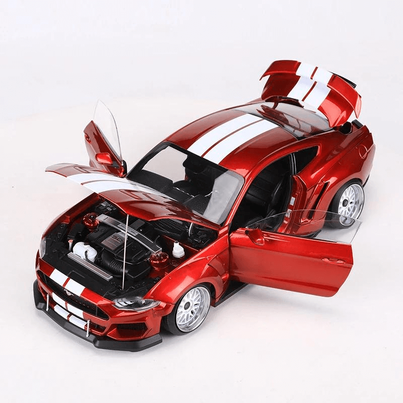 1:18 Scale Mustang GT Wide Body Kit Pack Alloy Model Car