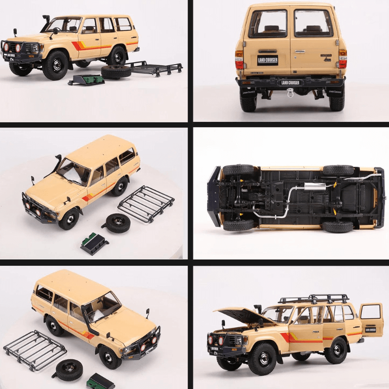 1/18 Scale Land Cruiser LC76 Die-cast Model car