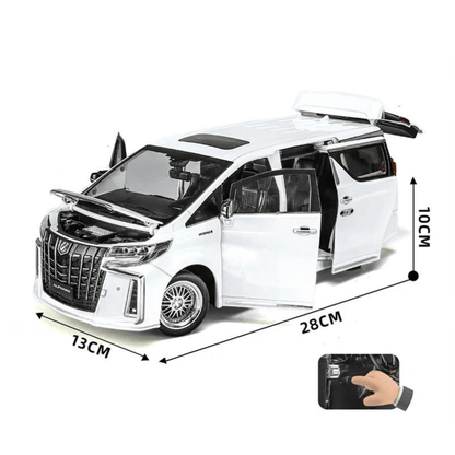1/18 Scale Toyota Alphard Die-cast Model Car
