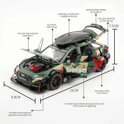 1/24 Scale Audi RS6 DTM Die-cast Alloy Model Car