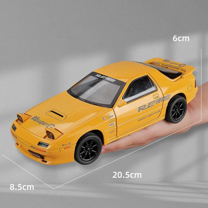 1/24 Scale Mazda RX-7 Die-cast Model Car