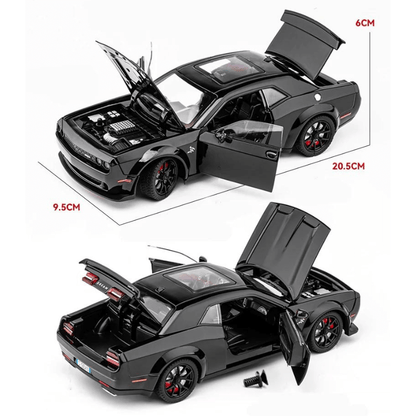 1/24 Scale Dodge Challenger SRT Hellcat Die-cast Model Car