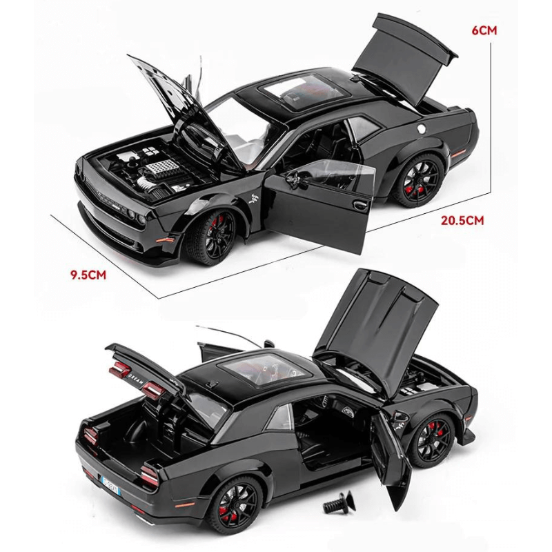 1/24 Scale Dodge Challenger SRT Hellcat Die-cast Model Car