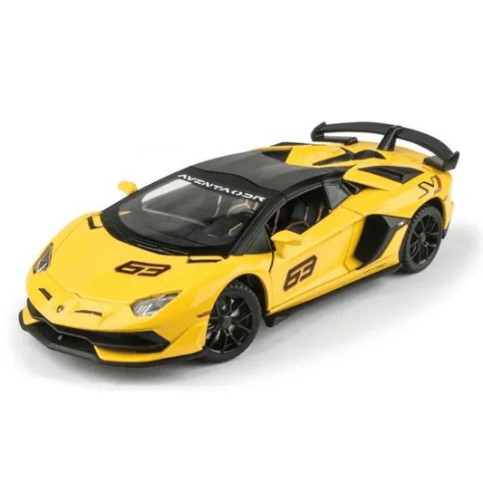 1/24 Scale Lamborghini Aventador SVJ 63 Die-cast Model Car