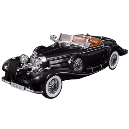 1/18 Scale Large Size Mercedes Benz 500K Die-cast Model Car