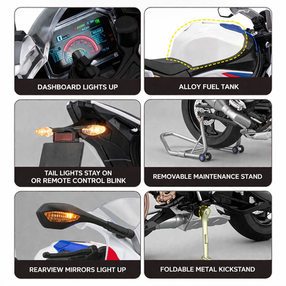 1/6 Large Size BMW S1000 RR Die-cast Model