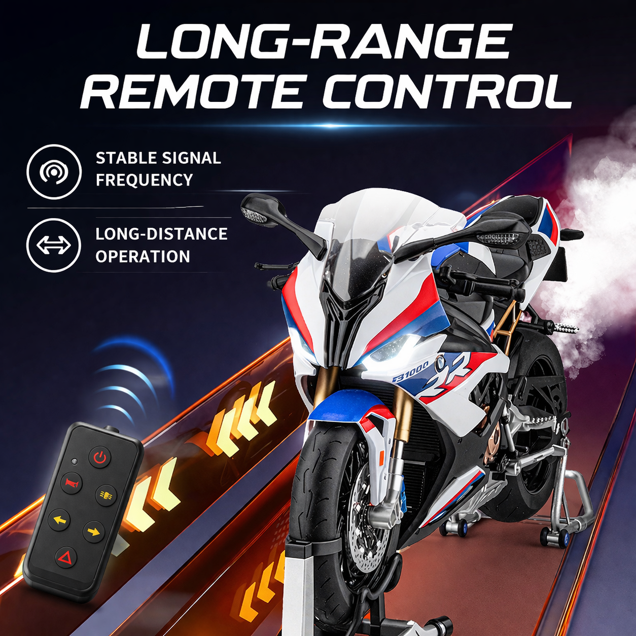 1/6 Large Size BMW S1000 RR Die-cast Model