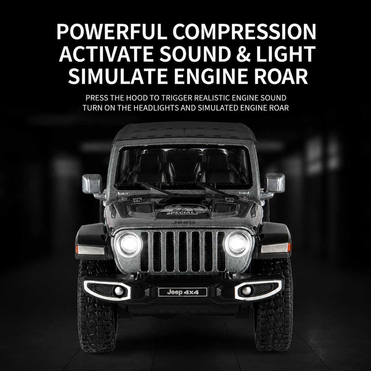 1/22 Scale Jeep Wrangler Die-cast Model Car