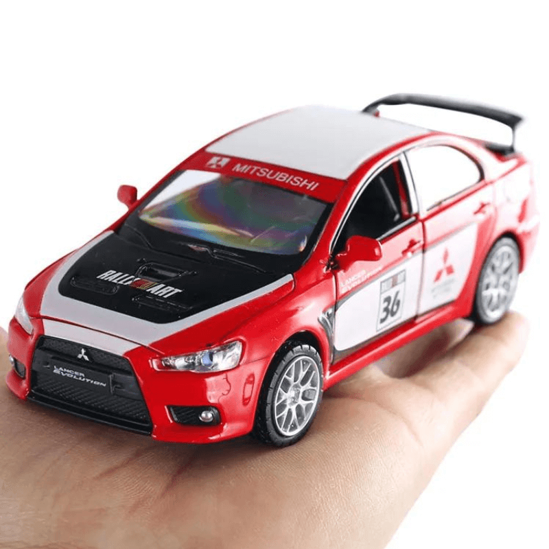 1/32 Scale Mitsubishi Evolution X Die-cast Model Car
