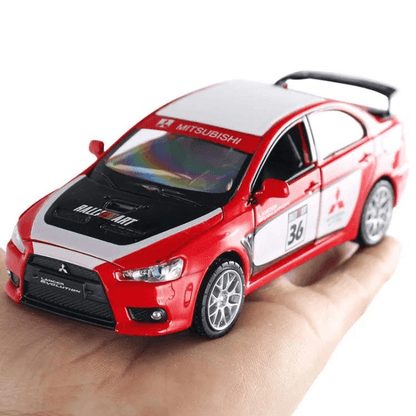 1/32 Scale Mitsubishi Evolution X Die-cast Model Car