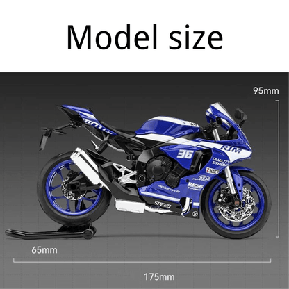1/12 Scale YAMAHA R1M Die-cast Model