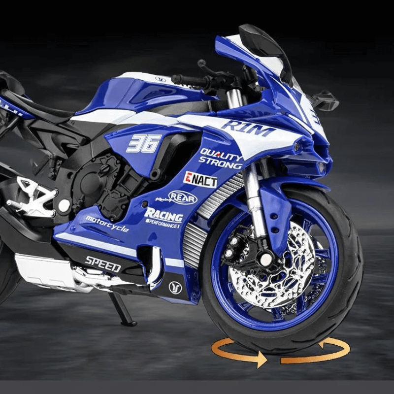 1/12 Scale YAMAHA R1M Die-cast Model