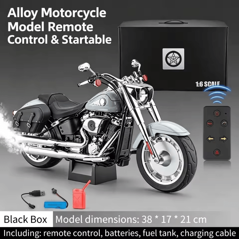 1/6 Scale Harley Davidson Fat Boy Die-cast Model