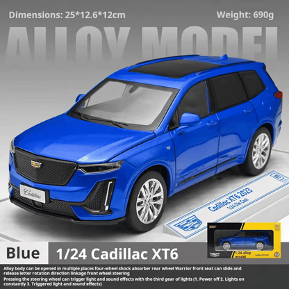 1/24 Scale Cadillac XT6 Die-cast Model Car