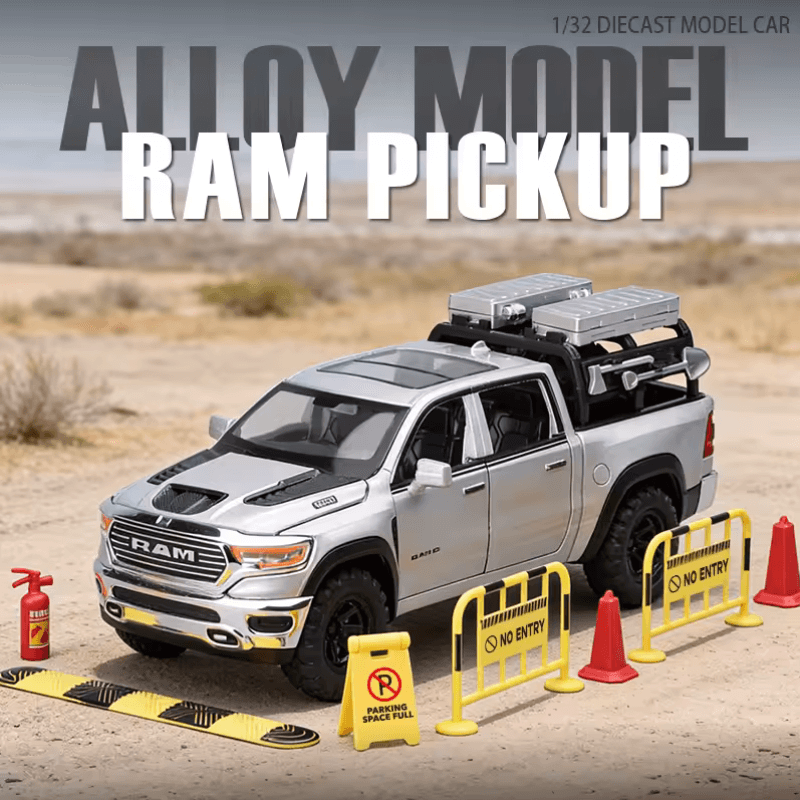 1/32 Scale Dodge RAM 1500 TRX Pickup Truck Die-cast Model Car