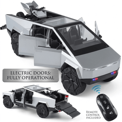 1/24 Scale RC Tesla Cybertruck Pickup Die-cast Model Car