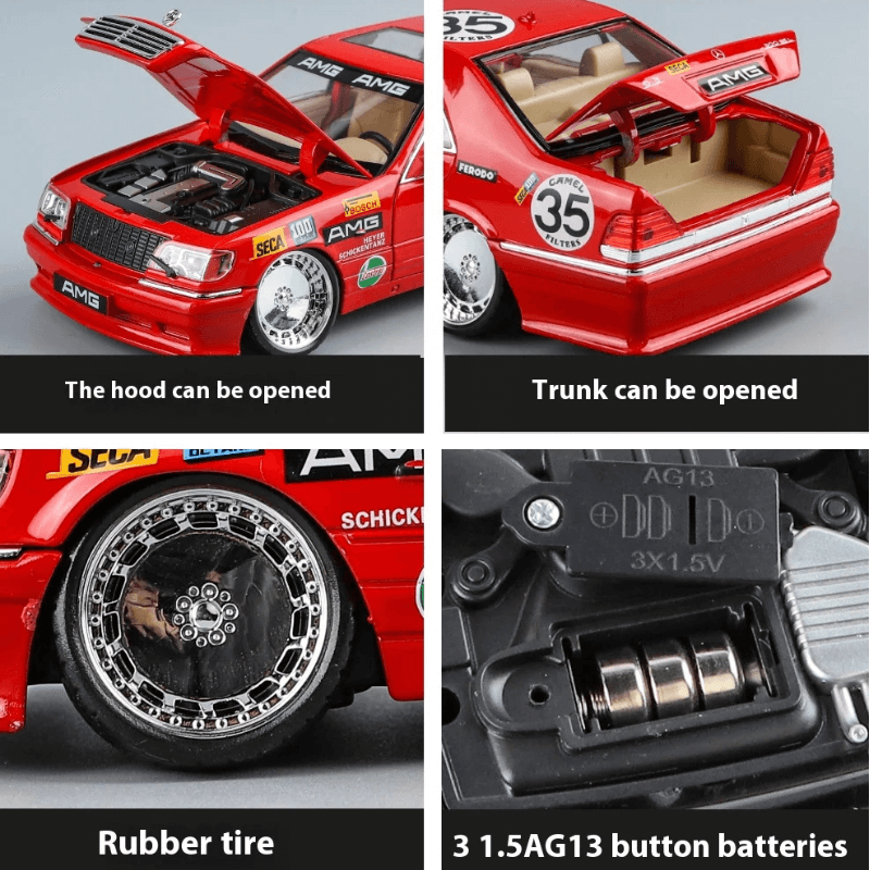 1/24 Scale Mercedes Benz S-Class W140 Die-cast Model Car