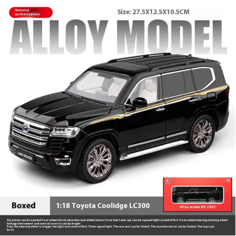 1/18 Scale Toyota Land Cruiser 300 Die-cast Model Car