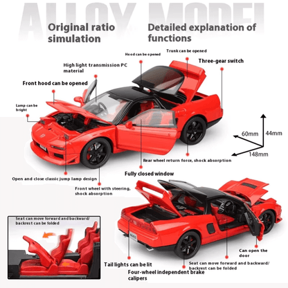1/32 Scale Honda NSX NA1 Die-cast Model Car