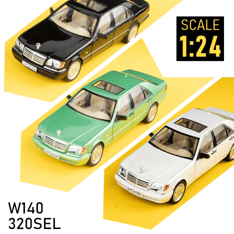 1/24 Scale Mercedes Benz S-Class W140 Die-cast Model Car