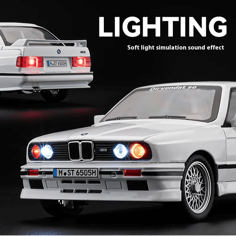 1/24 Scale BMW E30 M3 Die-cast Model Car