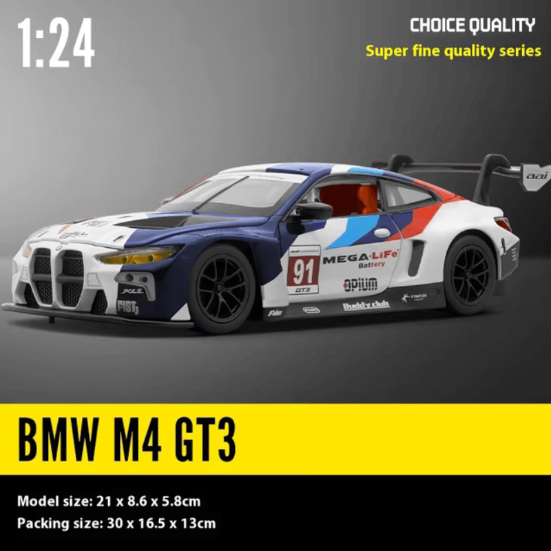 1/24 Scale BMW M4 GT3 Die-cast Model Car