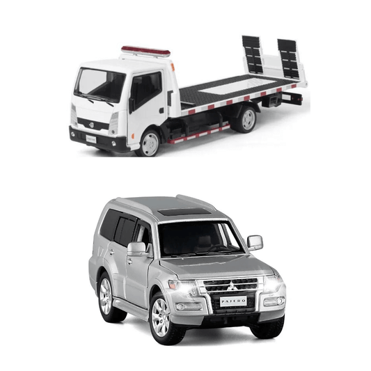 1/32 Scale PAJERO + 1/32 Scale Nissan TRAILER
