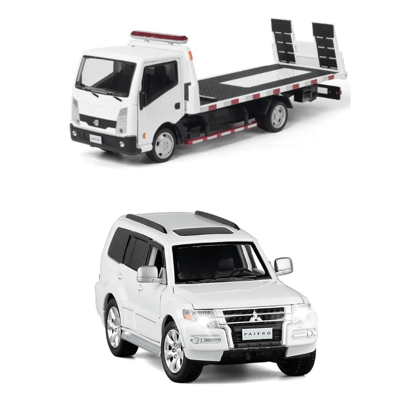 1/32 Scale PAJERO + 1/32 Scale Nissan TRAILER