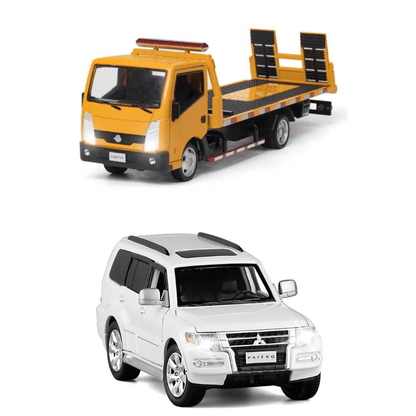 1/32 Scale PAJERO + 1/32 Scale Nissan TRAILER