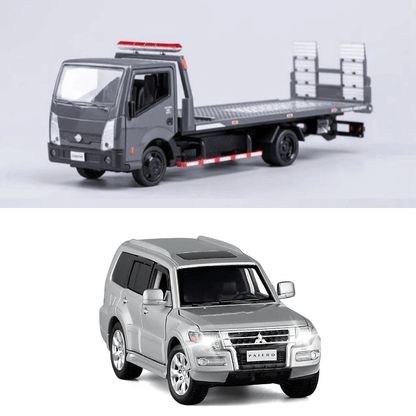 1/32 Scale PAJERO + 1/32 Scale Nissan TRAILER