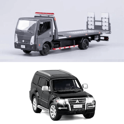 1/32 Scale PAJERO + 1/32 Scale Nissan TRAILER