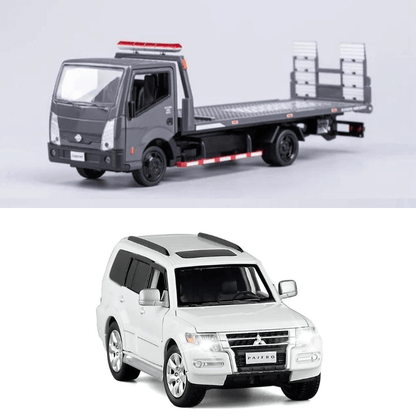 1/32 Scale PAJERO + 1/32 Scale Nissan TRAILER