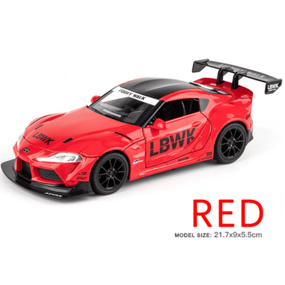 1:22 Toyata Supra Alloy Model Car