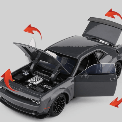 1/32 Scale Dodge Challenger SRT Alloy Musle Die-cast Model Car