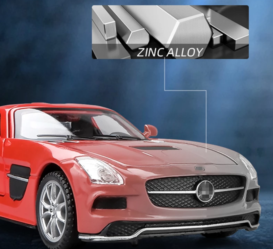 1:32 Benzs SLS AMG-GT Alloy Car Model