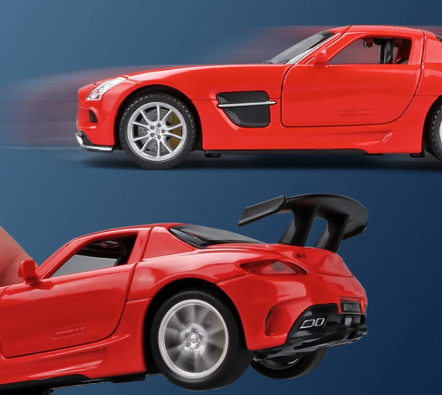 1:32 Benzs SLS AMG-GT Alloy Car Model