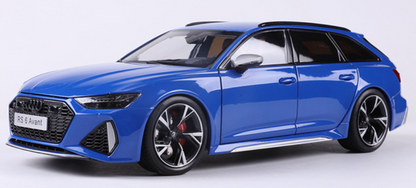 1/18 Scale Alloy Full Open Audi RS6 C8 Die-cast Model Car
