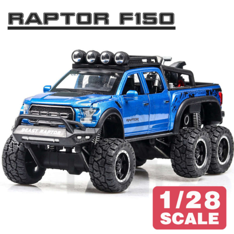 1:28 Ford F-150 raptor model car toy