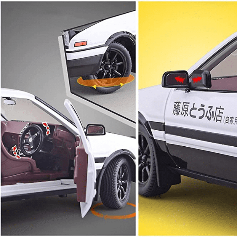 1:20 AE86 model car Diecast Metal Toy