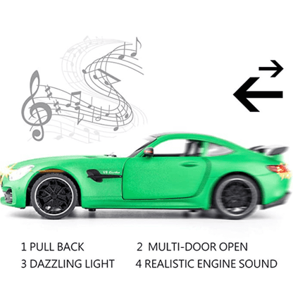 1:24 BENZ AMG-GTR Alloy Car Model